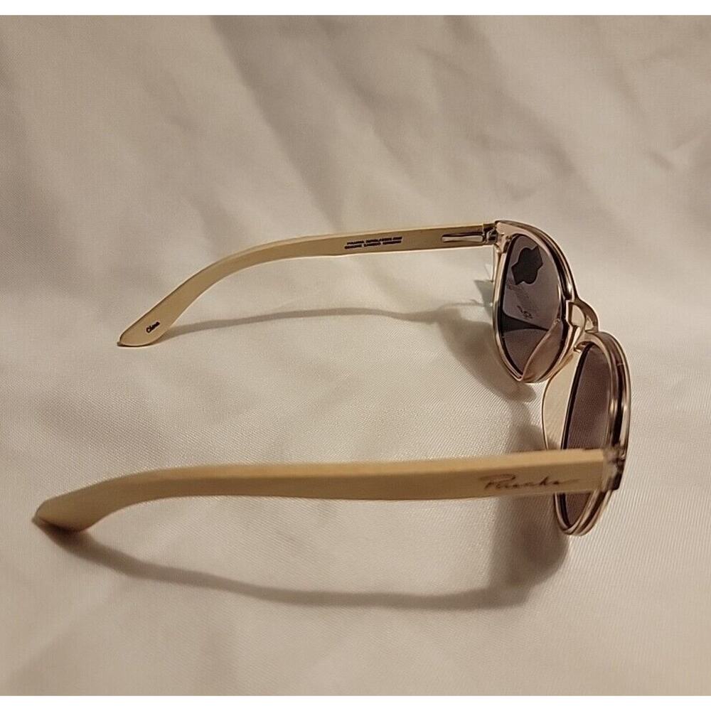 Piranha Premium All Natural Bamboo Temple Womens Sunglasses Mirrored 60130 - Picture 3 of 6